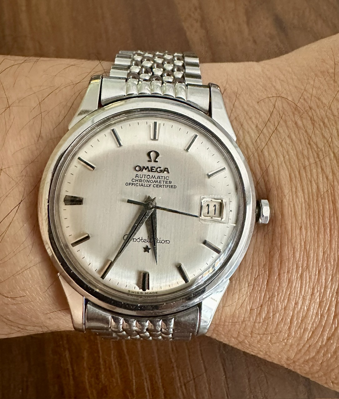 Omega Omega Constellation Chronometer Jumbo Extra RARE 37mm ALL ORIGINAL Ref.14777 - 61 SC