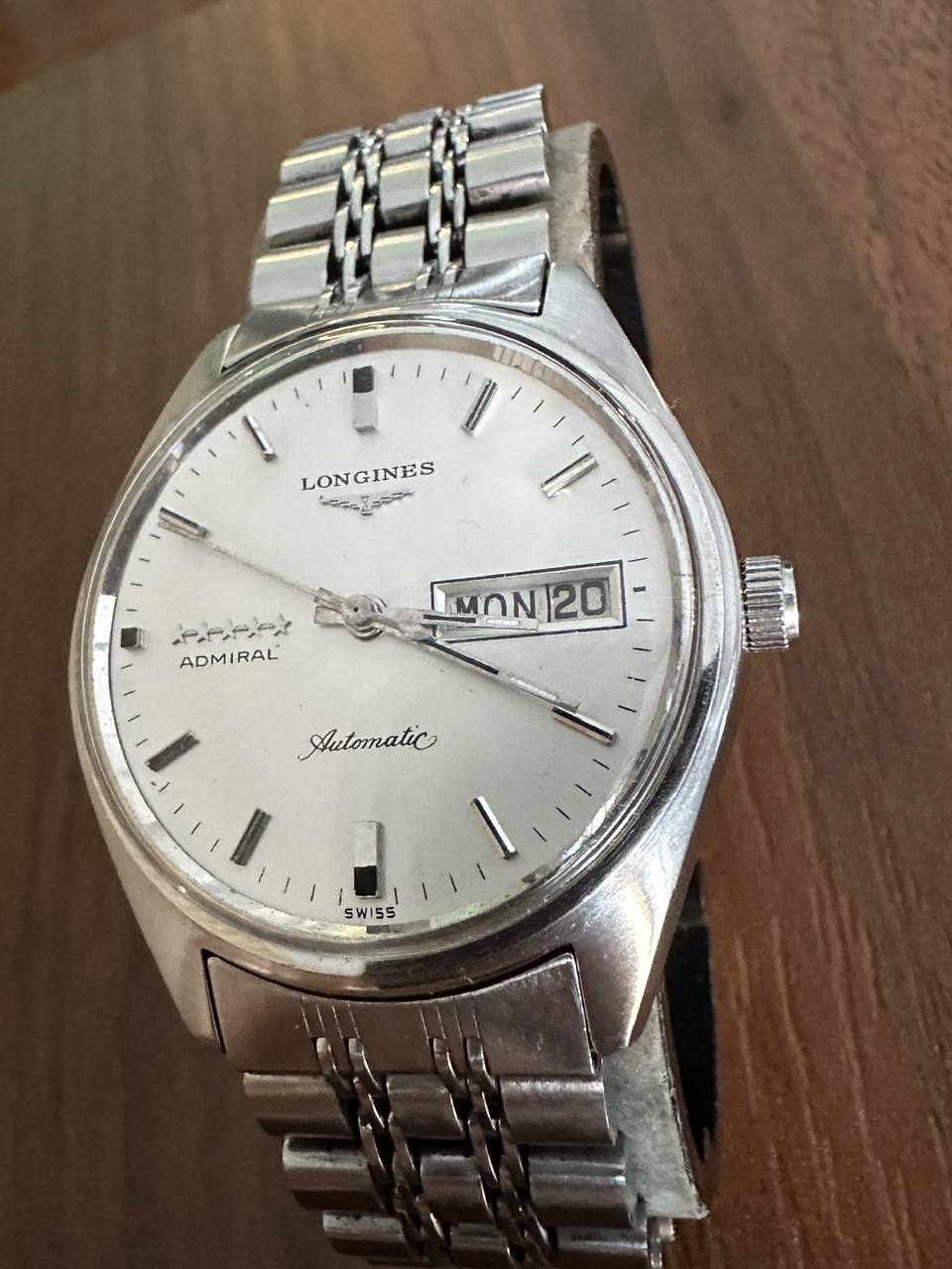 Longines 5 Star Admiral Automatic Antique EXTRA RARE Watch