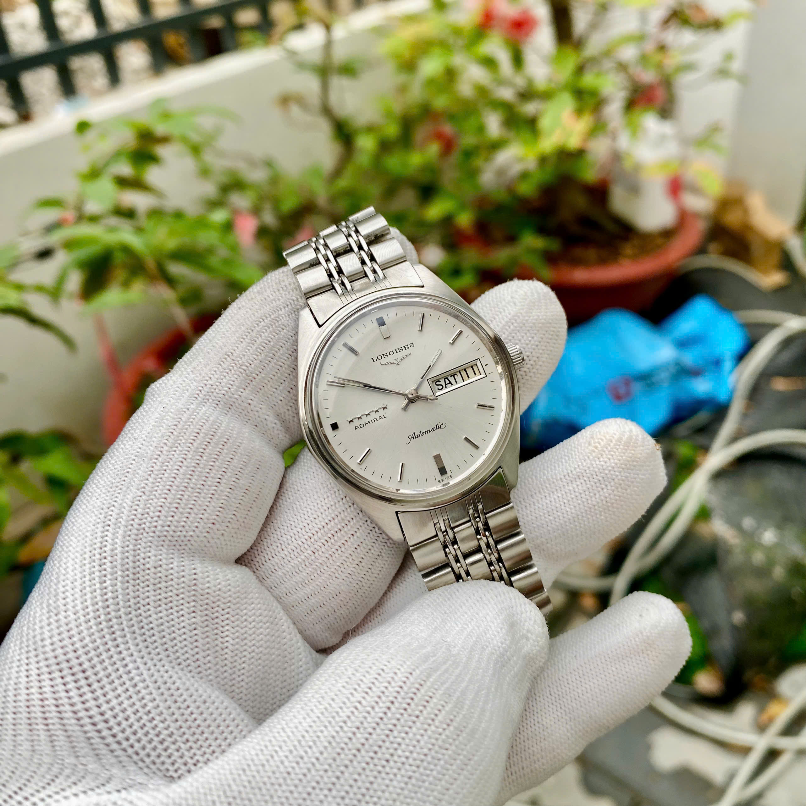 Longines 5 Star Admiral Automatic Antique EXTRA RARE Watch
