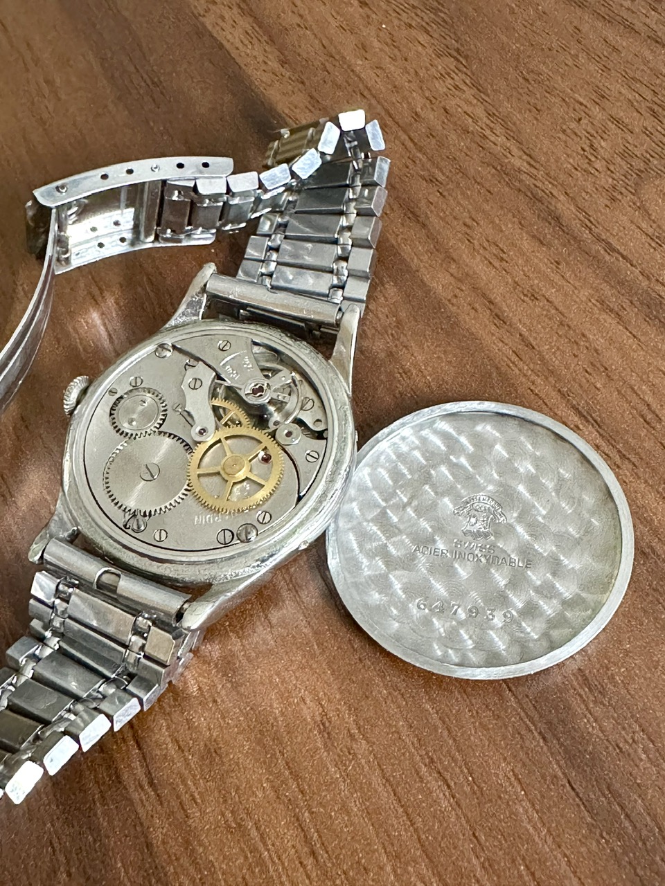 Ulysse Nardin Triple Date Calendar Mechanical With UN Band Extra RARE