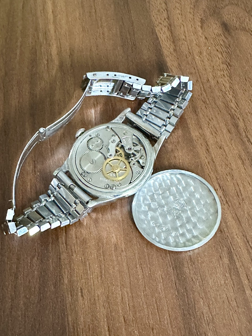 Ulysse Nardin Triple Date Calendar Mechanical With UN Band Extra RARE