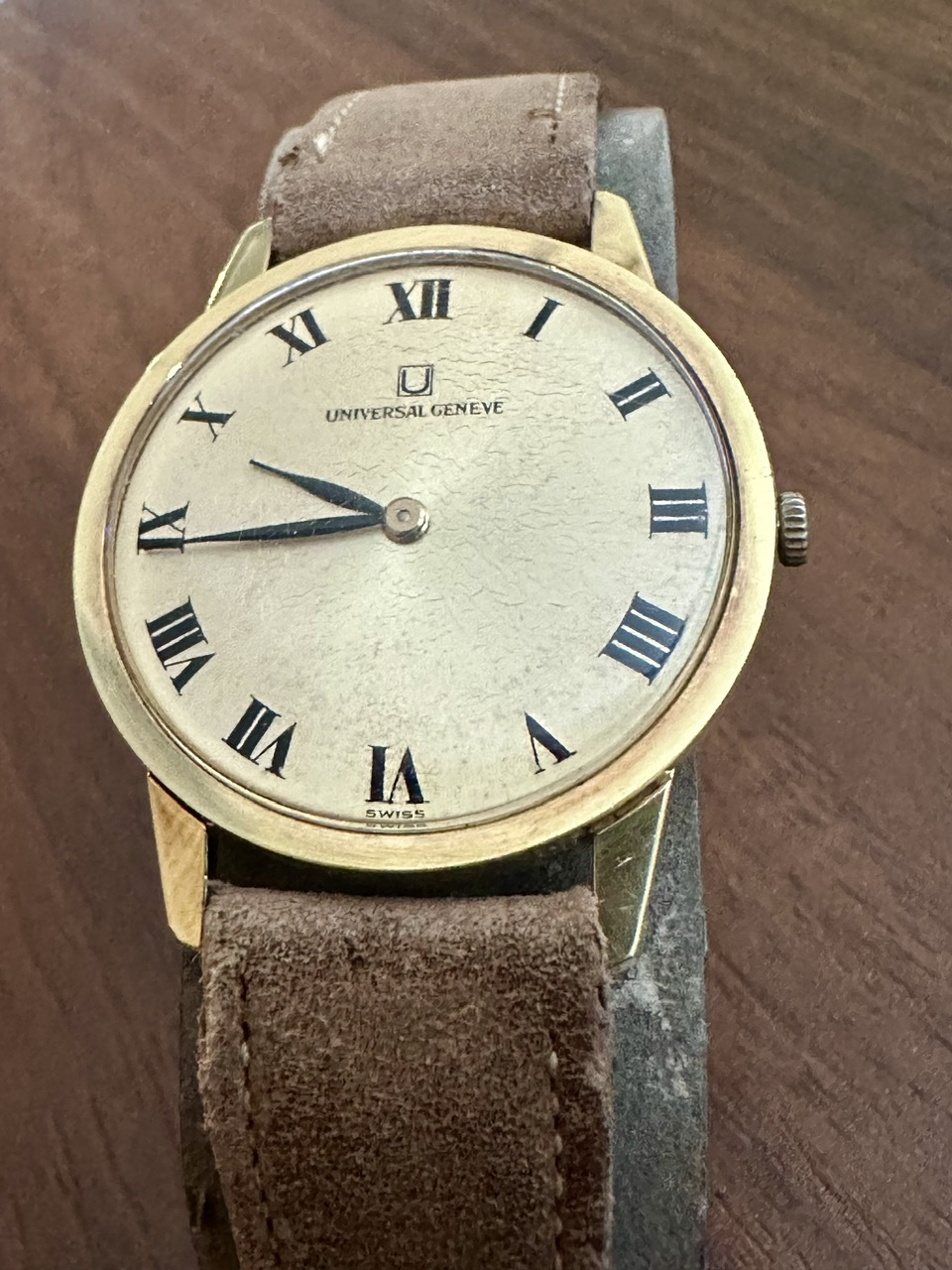 Universal Genève EXTRA SLIM DRESS MEN Vintage manual winding Ref.542101