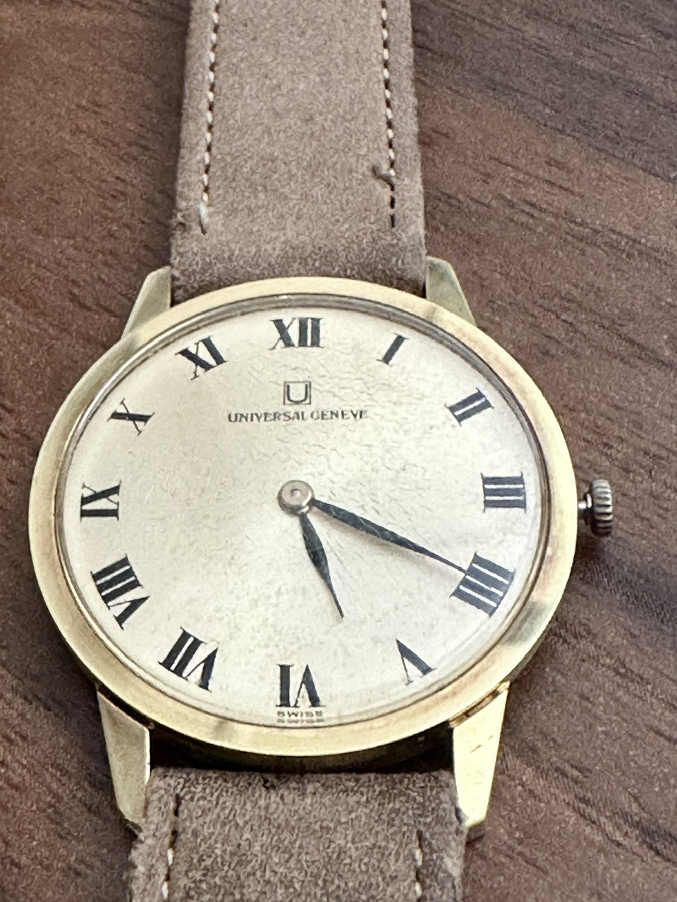 Universal Genève EXTRA SLIM DRESS MEN Vintage manual winding Ref.542101